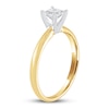 Thumbnail Image 2 of Now + Forever Diamond Solitaire Engagement Ring 1/2 ct tw Princess-cut 14K Yellow Gold (I/I2)