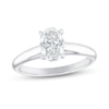 Thumbnail Image 0 of Diamond Solitaire Engagement Ring 1 ct tw Oval-Cut 10K White Gold (I/I3)