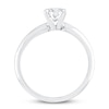 Thumbnail Image 1 of Diamond Solitaire Engagement Ring 1 ct tw Oval-Cut 10K White Gold (I/I3)