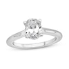Thumbnail Image 1 of Diamond Solitaire Engagement Ring 1-1/2 ct tw Oval-cut 14K White Gold (I/I2)