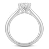 Diamond Solitaire Engagement Ring 1-1/2 ct tw Oval-cut 14K White Gold