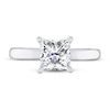Thumbnail Image 3 of THE LEO Artisan Diamond Solitaire Engagement Ring 2 ct tw Princess-cut 14K White Gold