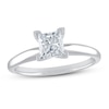 Thumbnail Image 1 of Now + Forever Diamond Solitaire Engagement Ring 1/2 ct tw Princess-cut 10K White Gold (I/I3)