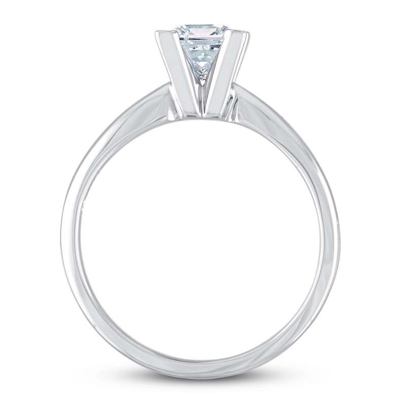 Main Image 2 of Now + Forever Diamond Solitaire Engagement Ring 1/2 ct tw Princess-cut 10K White Gold (I/I3)