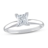 Thumbnail Image 1 of Now + Forever Diamond Solitaire Engagement Ring 1 ct tw Princess-cut 10K White Gold (I/I3)