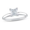 Thumbnail Image 0 of Diamond Solitaire Engagement Ring 1 ct tw Princess-cut 10K White Gold (I/I3)