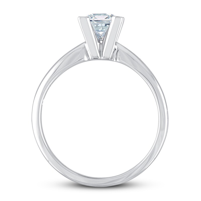 Main Image 3 of Now + Forever Diamond Solitaire Engagement Ring 2 ct tw Princess-cut 10K White Gold (I/I3)