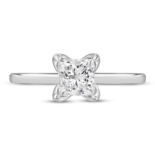 Diamond Solitaire GIA-graded Engagement Ring 1 ct tw Princess ...