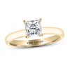 Thumbnail Image 0 of THE LEO Artisan Diamond Solitaire Engagement Ring 1 ct tw Princess-cut 14K Yellow Gold