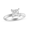 Thumbnail Image 1 of Now + Forever Diamond Solitaire Engagement Ring 2 ct tw Princess-cut 10K White Gold (I/I3)