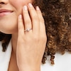Thumbnail Image 4 of Diamond Engagement Ring 5/8 ct tw Oval & Round-cut 14K White Gold (I/I2)