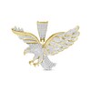 Thumbnail Image 1 of Men's Diamond Flying Eagle Charm 1/2 ct tw 10K Yellow Gold
