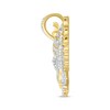 Thumbnail Image 3 of Men's Diamond Flying Eagle Charm 1/2 ct tw 10K Yellow Gold