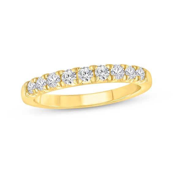 Diamond Anniversary Band 1/2 ct tw 10K Yellow Gold