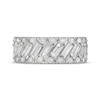 Thumbnail Image 3 of Neil Lane Artistry Baguette & Round-Cut Lab-Grown Diamond Anniversary Band 3 ct tw 14K White Gold