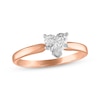 Thumbnail Image 0 of Heart-Shaped Diamond Solitaire Engagement Ring 1/2 ct tw 14K Rose Gold (I/I2)