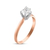 Thumbnail Image 1 of Heart-Shaped Diamond Solitaire Engagement Ring 1/2 ct tw 14K Rose Gold (I/I2)