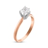Thumbnail Image 1 of Heart-Shaped Diamond Solitaire Engagement Ring 1 ct tw 14K Rose Gold (I/I2)
