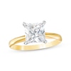 Thumbnail Image 1 of Now + Forever Certified Princess-Cut Diamond Solitaire Engagement Ring 2 ct tw 14K Yellow Gold (I/I2)