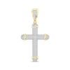 Thumbnail Image 0 of Men's Diamond Cross Charm 1/5 ct tw 10K Yellow Gold