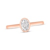 Thumbnail Image 1 of Now + Forever Oval-Cut Diamond Solitaire Engagement Ring 1/2 ct tw 14K Rose Gold (I/I2)