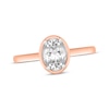 Thumbnail Image 1 of Now + Forever Oval-Cut Diamond Solitaire Engagement Ring 1 ct tw 14K Rose Gold(I/I2)