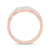 Thumbnail Image 3 of Monique Lhuillier Bliss Marquise, Pear & Round-Cut Lab-Grown Diamond Anniversary Ring 2 ct tw 18K Rose Gold