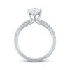 Thumbnail Image 3 of Now + Forever Lab-Grown Diamonds Pear-Shaped Engagement Ring 1-3/4 ct tw 14K White Gold