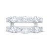 Thumbnail Image 3 of Now + Forever Lab-Grown Diamonds Oval & Round-Cut Enhancer Ring 2 ct tw 14K White Gold