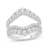 Thumbnail Image 1 of Now + Forever Lab-Grown Diamonds Enhancer Ring 2 ct tw 14K White Gold