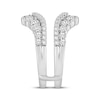 Thumbnail Image 2 of Now + Forever Lab-Grown Diamonds Enhancer Ring 2 ct tw 14K White Gold
