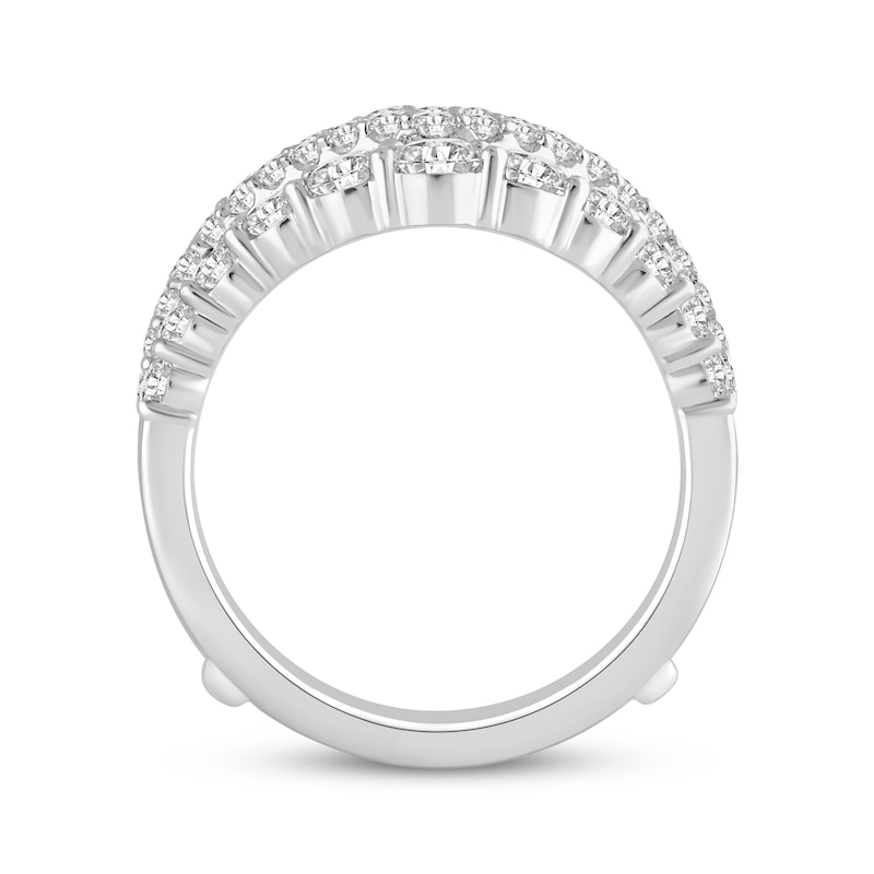 Main Image 3 of Now + Forever Lab-Grown Diamonds Enhancer Ring 2 ct tw 14K White Gold