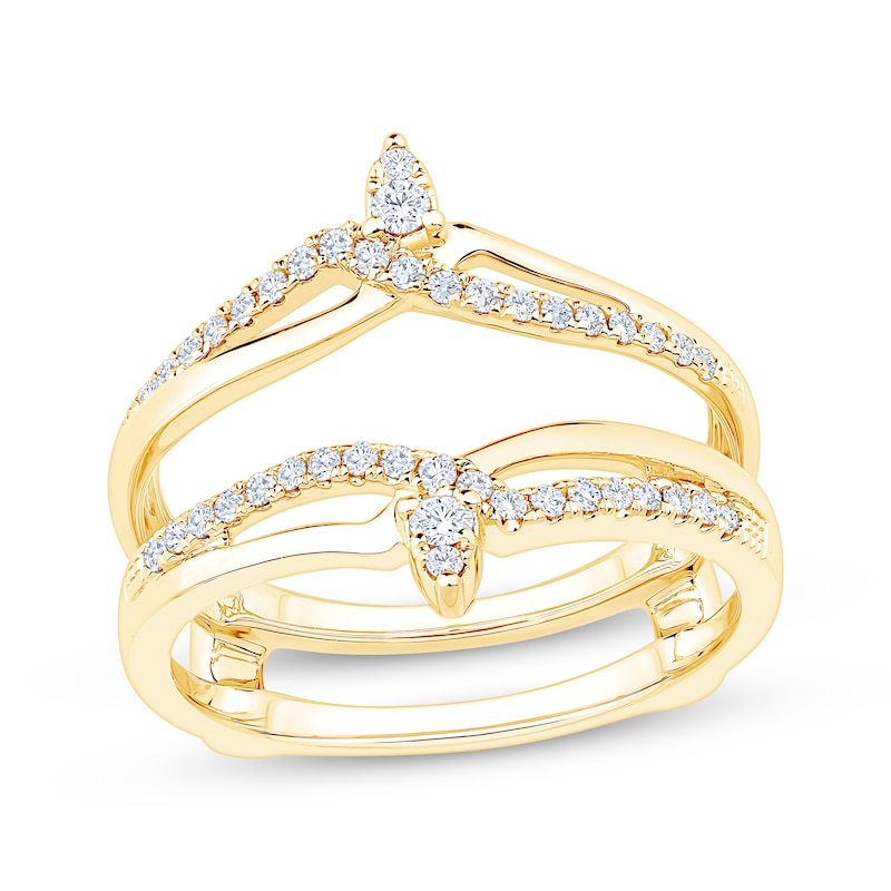 Main Image 1 of Now + Forever Diamond Enhancer Ring 1/4 ct tw 14K Yellow Gold