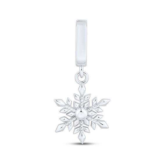 Charmed Memories Snowflake Charm Sterling Silver