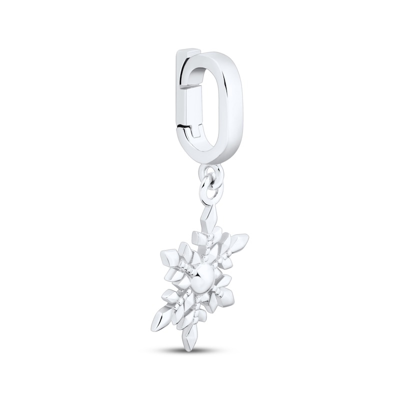Main Image 2 of Charmed Memories Snowflake Charm Sterling Silver