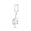 Thumbnail Image 3 of Charmed Memories Snowflake Charm Sterling Silver