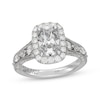 Thumbnail Image 1 of Neil Lane Artistry Cushion-Cut Lab-Grown Diamond Halo Engagement Ring 2-1/4 ct tw Platinum