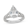 Thumbnail Image 1 of Neil Lane Artistry Heritage Pear-Shaped Lab-Grown Diamond Halo Engagement Ring 3-1/4 ct tw Platinum