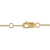 Thumbnail Image 4 of STUDIO BY KAY Diamond Cross Medallion Necklace 1/10 ct tw 24K Yellow Gold Vermeil Sterling Silver 18"