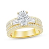 Thumbnail Image 1 of Now + Forever Lab-Grown Diamonds Oval-Cut Engagement Ring 2-1/4 ct tw 14K Yellow Gold