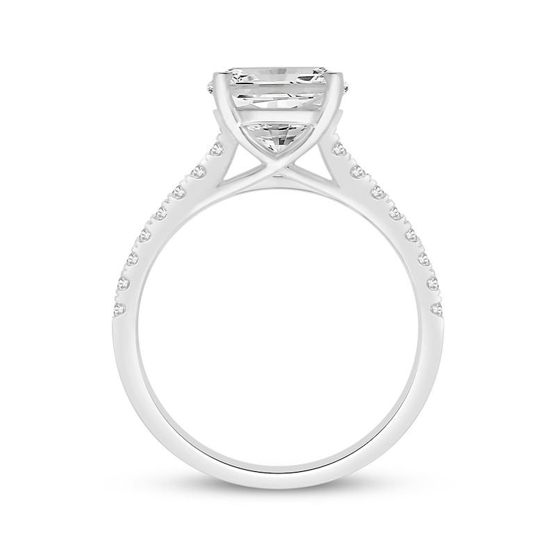 Main Image 3 of Now + Forever Lab-Grown Diamonds Oval-Cut Engagement Ring 4-1/2 ct tw 14K White Gold