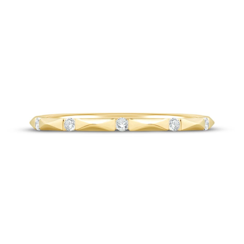 Main Image 3 of Now + Forever Diamond Five-Stone Anniversary Ring 1/15 ct tw 10K Yellow Gold