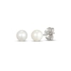 Thumbnail Image 1 of Cultured Pearl Stud Earrings 4.5-5mm Sterling Silver
