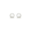 Thumbnail Image 2 of Cultured Pearl Stud Earrings 4.5-5mm Sterling Silver
