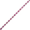 Thumbnail Image 2 of Le Vian Vault Oval-Cut Ruby Bracelet 3/4 ct tw Diamonds 14K Vanilla Gold 7.3"