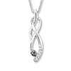 Thumbnail Image 0 of Shades of Wonder 1/8 ct tw Diamonds Sterling Silver Necklace