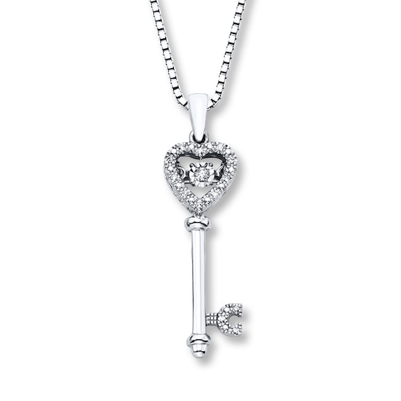 Featured image of post Kay Jewelers Key To My Heart Necklace - The long mens necklace hangs low with 24 ball chain and key charm.