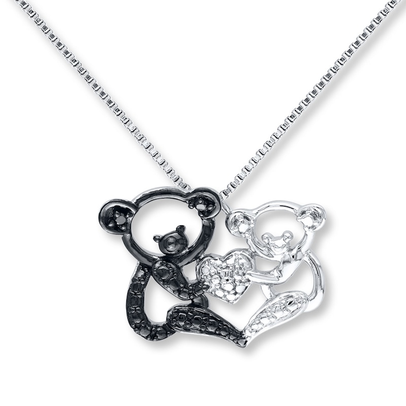 14K Yellow Gold-plated 925 Silver Koala Bear Pendant with 18 Necklace Jewels Obsession Koala Bear Necklace 