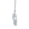 Thumbnail Image 2 of Unstoppable Love 1/15 ct tw Necklace Sterling Silver 18&quot;