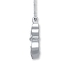 Thumbnail Image 1 of Unstoppable Love 1/20 ct tw Necklace Sterling Silver 18"